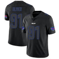 B.Bills #91 Ed Oliver Player Black Limited Football Jerseys