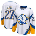 B.Sabres #27 Devon Levi Player Breakaway Fanatics Special Edition White Hockey Jerseys