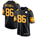P.Steelers #86 Hines Ward Player Black Alternate Game Football Jerseys